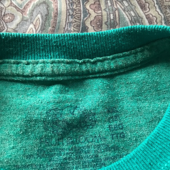 Teal // Aqua heathered tee 💫 - Picture 3 of 7